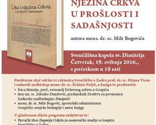 Predstavljanje knjige „Lika i njezina Crkva u prošlosti i sadašnjosti“